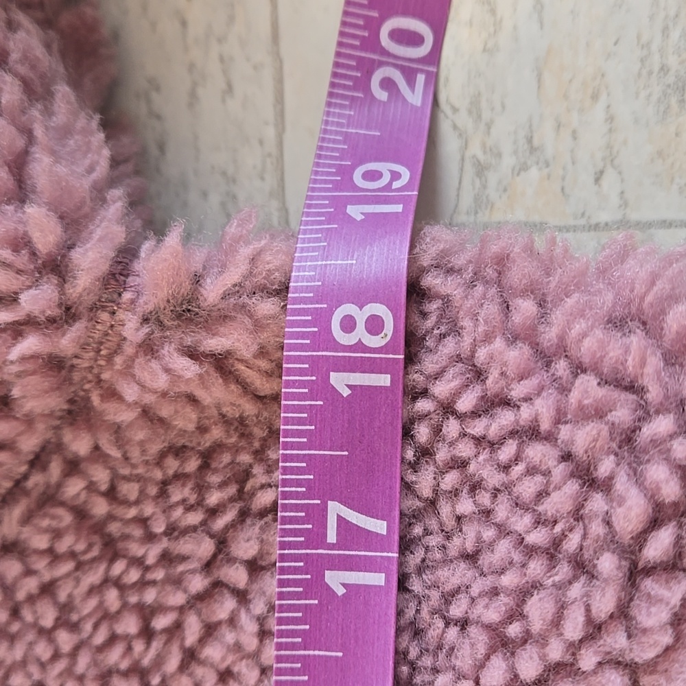 NWT L.L. Bean Sherpa Mountain Pile Fleece Coat Jacket Size Small Petite SP - Picture 9 of 12